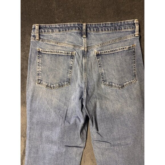 Old Navy Women's Size 14 Blue OG Loose Low Rise Medium Wash Stretch Denim Jeans - Picture 6 of 6